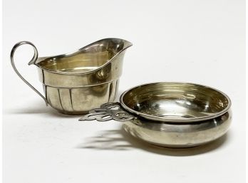 A Pairing Of Vintage Wallace And Gorham Sterling Silver Serving Pieces