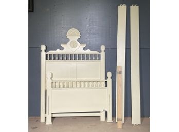 A Painted Wood Twin Bedstead By Lexington Furniture