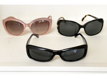 Ladies' Sunglasses By Chanel, Prada, And Kate Spade
