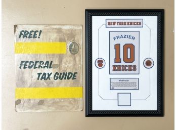 Will Frasier NY Kniks Swag And Vintage Federal Tax Guide