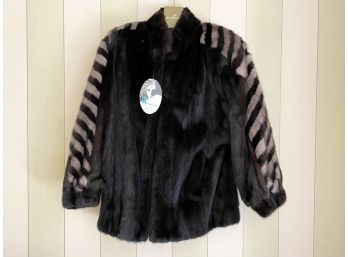 A Vintage Mink Jacket By Flemington Furs