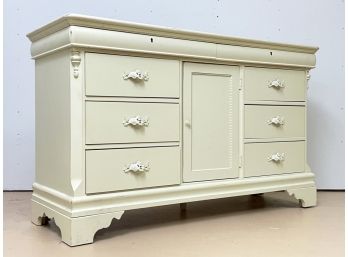 A Painted Wood Dresser By Lextington Furniture