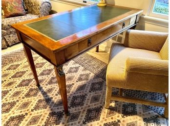 Richelieu French Leather Top Desk For Bloomingdales