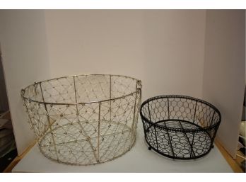 Two Wire Baskets