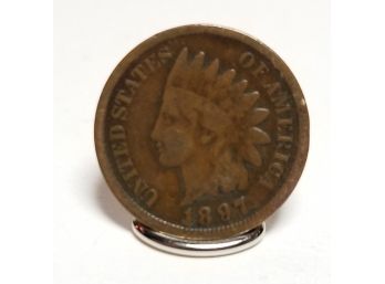 1897 Indian Head Cent Penny