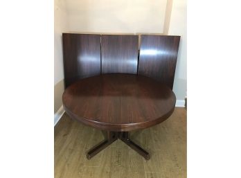 Danish Control -Mid Century Modern Table With Metal Base