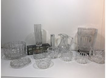 Orefors , Mikasa And Crystal Glass Decor