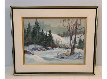 Barbara Goodspeed, Signed, Framed Oil On Canvas, No Glass