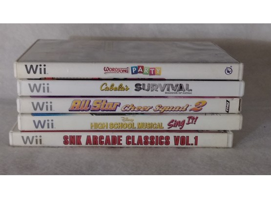 Five Wii Games