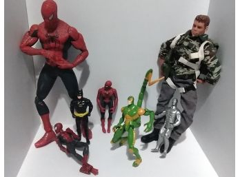Spiderman, Batman, Marvel, Soldier Figures