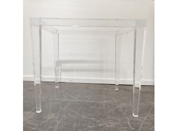 Lucite Table Base