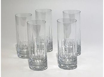 Five Crystal Glasses