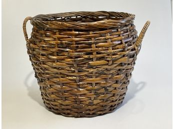 Medium Sized Wicker Basket
