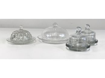 Four Domed Dishes