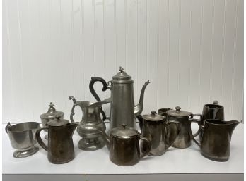 Assorted Vintage Pewter Pieces