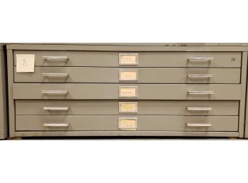 Flat Front File Cabinet #8
