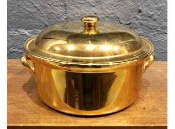 Mid Century Hall Golden Glo Oven Proof China Casserole Dish