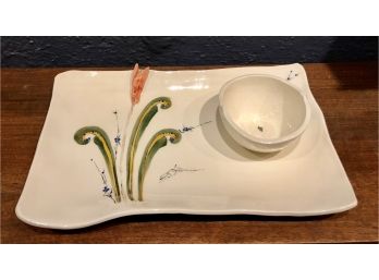 Barbara Baatz Designs Original Ceramic Serving Tray
