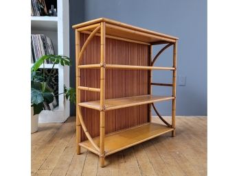 Mid Century Solid Maple Heywood Wakefield Bookcase Display Shelf
