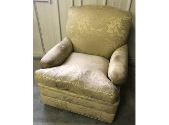 Beautiful Silk Custom Chair With Down Cushion