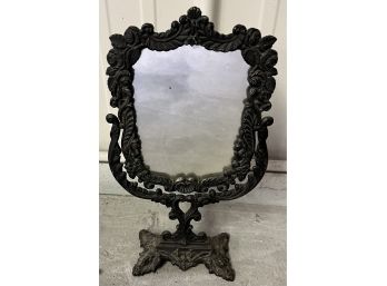 Antique Cast Iron Mirror