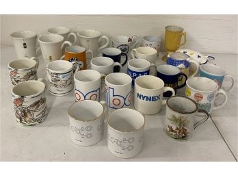 Large Lot Of Mugs