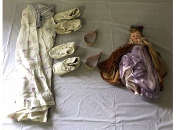 Doll, Baby Dress, And Shoes