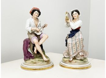 Vintage Meissen Porcelain Figures