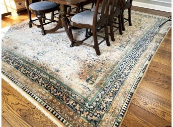 A Gorgeous Hand Knotted Indo-persian Wool Carpet ( Approx. 8X10)