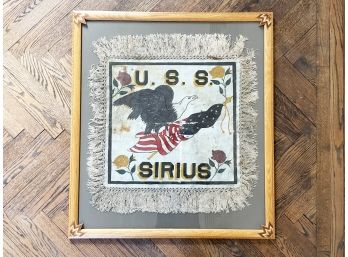 WWII Era Naval Insignia, U.S.S. Sirius