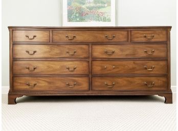 A Vintage Hard Wood Dresser By Kittinger Furniture