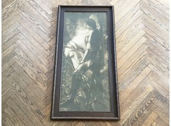 A Large Vintage Etching