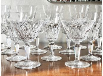 A Baccarat Crystal Stemware Assortment