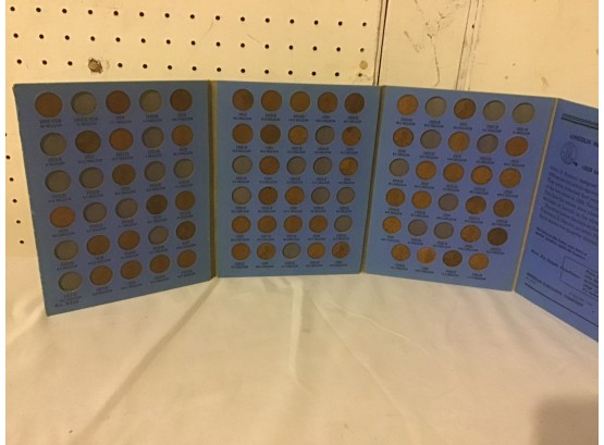 Collection Of Lincoln Head Cent 1909-1940