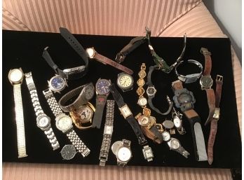 Lot Of Watches - Mens And Ladies