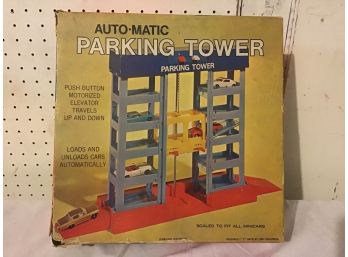 Vintage Auto Magic Parking Tower Garage #7100