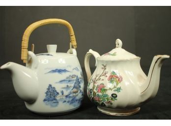 Lot Of Vintage Ceramic Mini Tea Pots Made In Japan & England