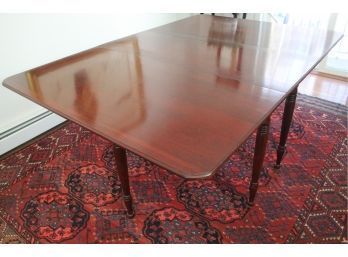 Amazing Cherry Wood Gateleg Drop Leaf Stickley Style Dining Table