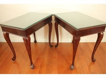 Pair Of BOMBAY COMPANY Side Tables