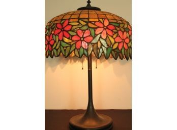 Amazing Art Deco Vintage  TIFFANY STUDIO Style Lamp. Just Rewired