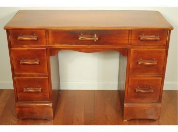 CUSTOM COLONIAL Solid Wood Vintage Desk