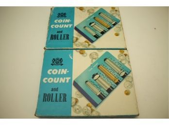 Vintage Coin Counter Sets