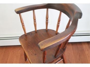 Vintage Captains Chair By Drake, Smith & Co., Made In Vermont