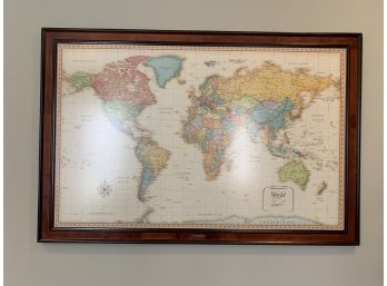 Rand McNally Classic Edition World Map By Frontgate