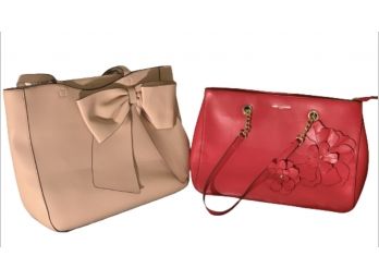Two Karl Lagerfeld Handbags
