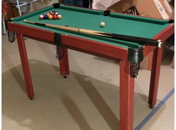 Miniature Multi-game Table - Pool/pong And Shuffleboard