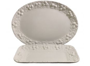 Itlaian Made Grapevine Oval Trays