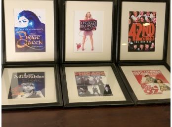 Framed Broadway Posters 2/4
