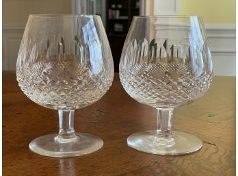 A Pair Of Waterford Crystal Goblets