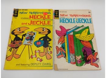 Heckle And Jeckle New Terry Tunes No.302, No. 909 Gold Key Comics Comic Books